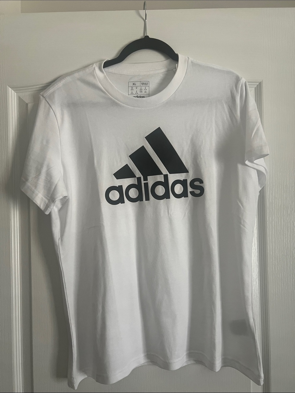 adidas Women’s White Logo Tee